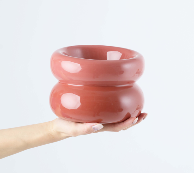 Soufflé Matskål för Husdjur - Rose Pink