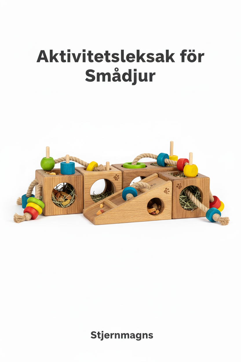 Aktivitetsleksak för Smådjur