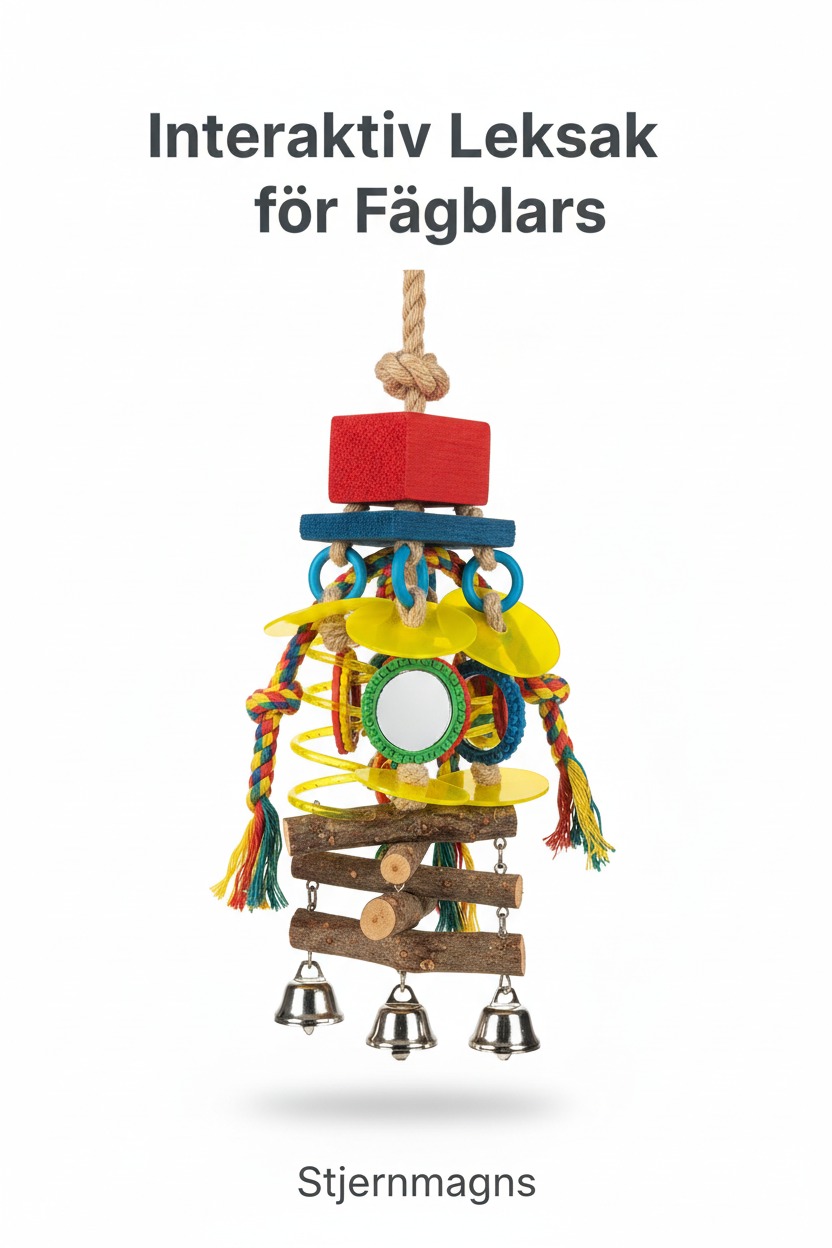 Interaktiv Leksak för Fåglar