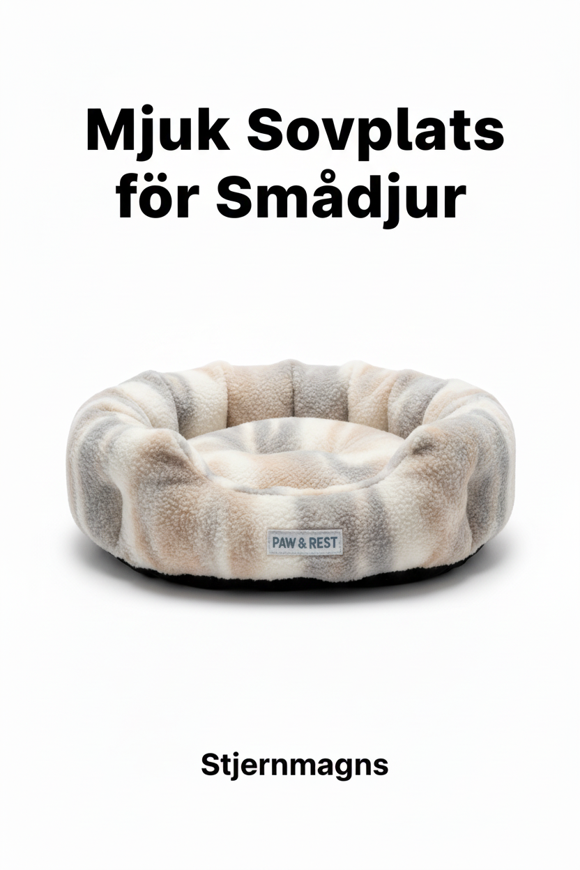 Mjuk Sovplats för Smådjur