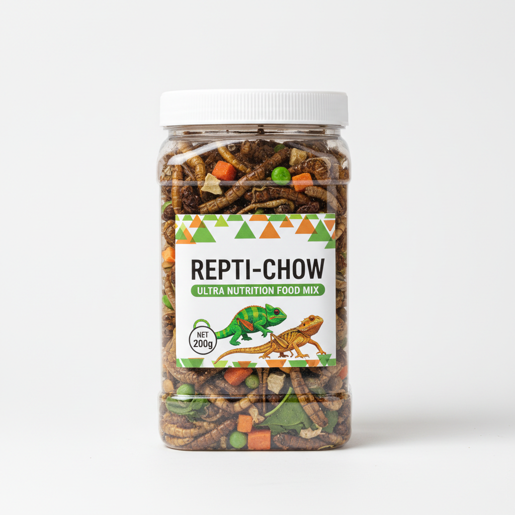 Reptil Näringsfoder