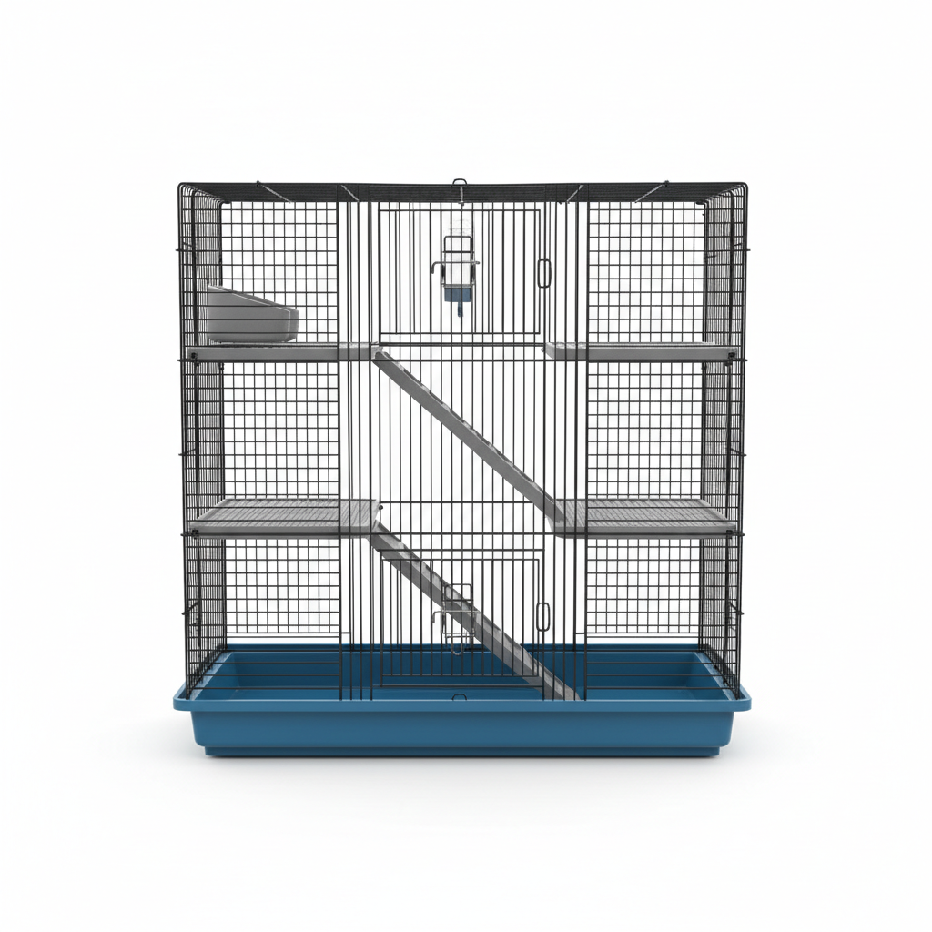 Rymlig Bur för Smådjur